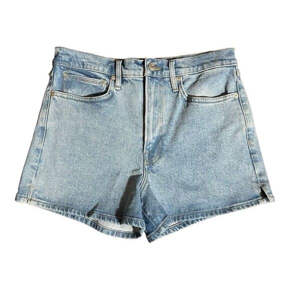 FRAME Pants - FRAME Womens Size 30 High Rise Blue Jean Denim Shorts In Caye Sand
